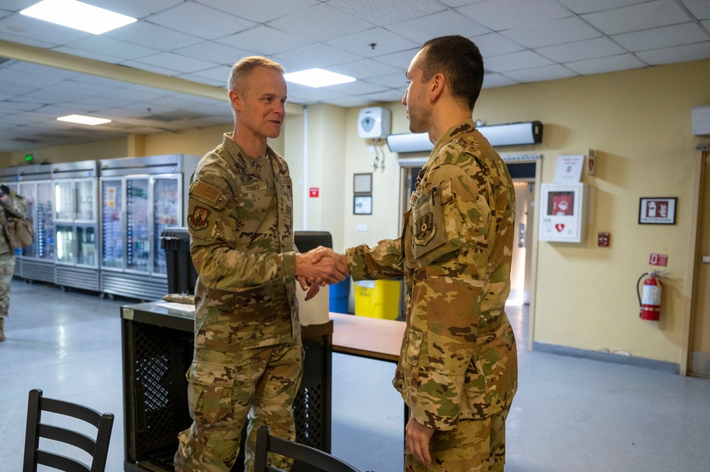Gen. France visits AFCENT Airmen