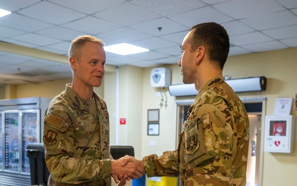 Gen. France visits AFCENT Airmen