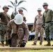 NMCB 1 Sailors and U.S. Marines conduct roof restoration operations in Tinian