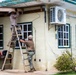 NMCB 1 Sailors and U.S. Marines conduct roof restoration operations in Tinian