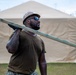 NMCB 1 Sailors and U.S. Marines conduct roof restoration operations in Tinian
