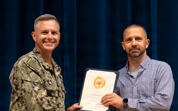 NAVFAC EURAFCENT Recognizes Employees