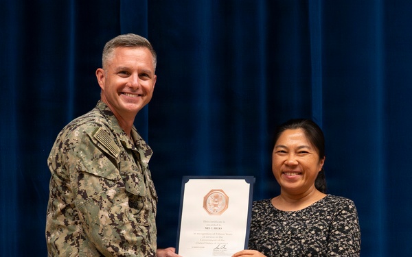 NAVFAC EURAFCENT Recognizes Employees