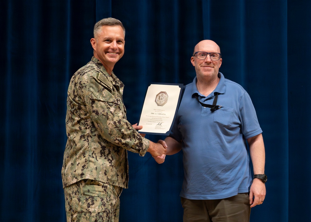 NAVFAC EURAFCENT Recognizes Employees