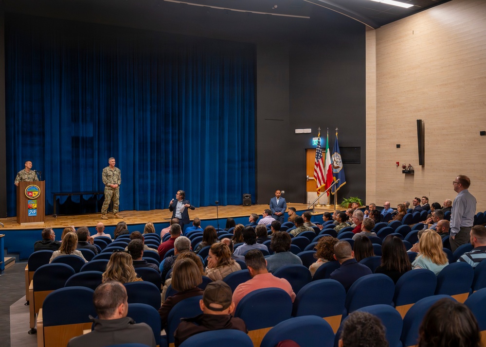 NAVFAC EURAFCENT Recognizes Employees