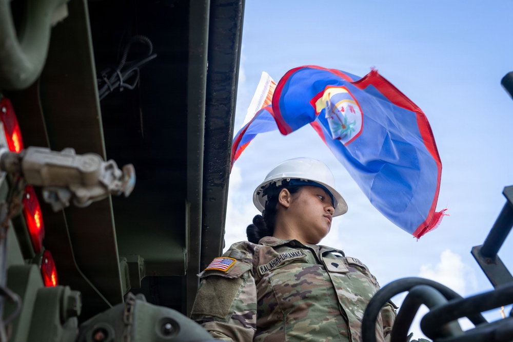 9th MSC, 554th RHS team up to deliver safe drinking water to Saipan residents