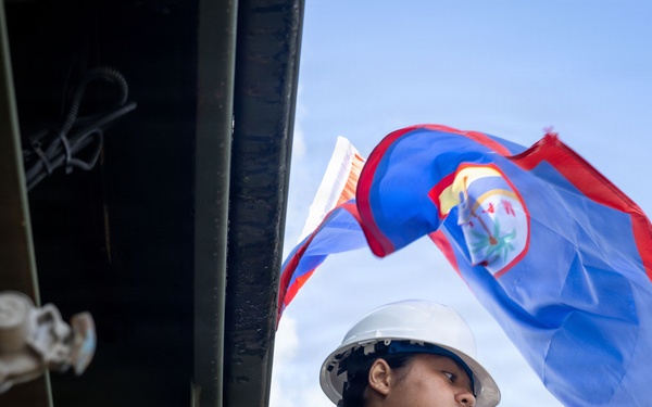 9th MSC, 554th RHS team up to deliver safe drinking water to Saipan residents