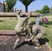 SETAF-AF Soldiers complete obstacle course while stationed in Italy