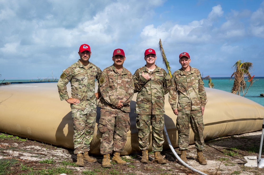 9th MSC, 554th RHS team up to deliver safe drinking water to Saipan residents