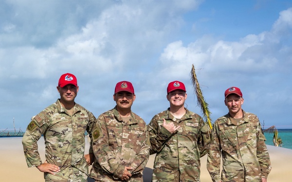 9th MSC, 554th RHS team up to deliver safe drinking water to Saipan residents