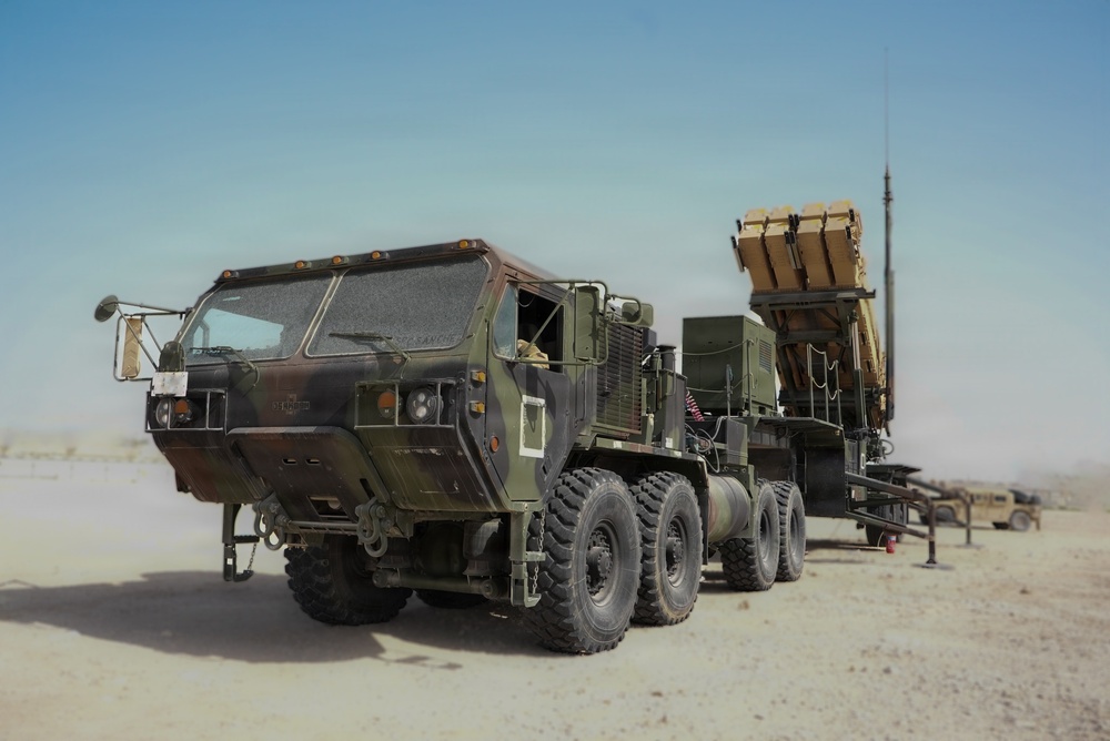 U.S. Army Soldiers Conduct Operations in the Middle East