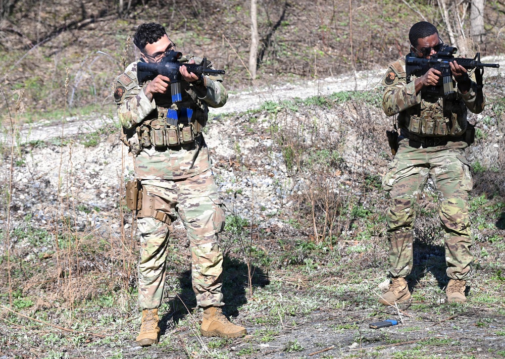 105th Base Defense Squadron Training