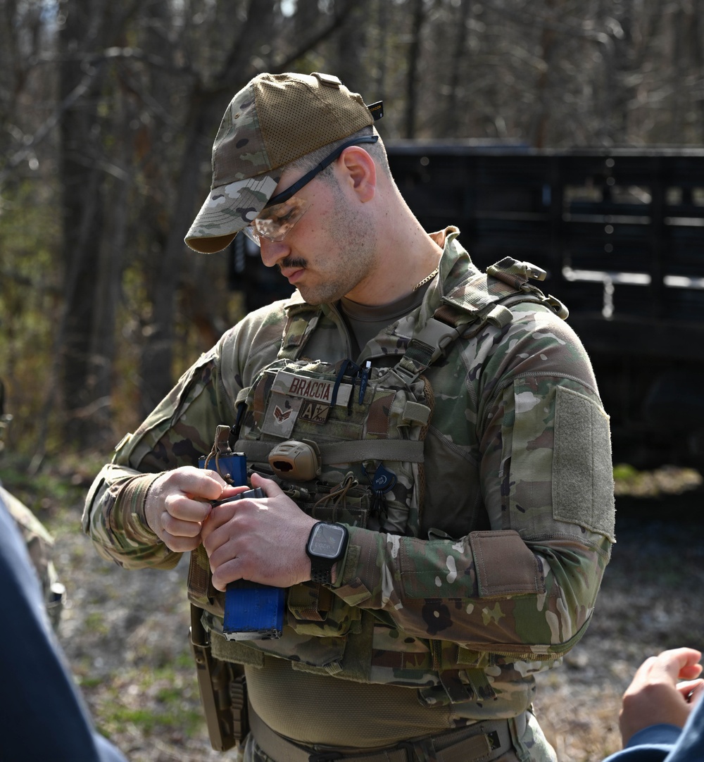 105th Base Defense Squadron Training