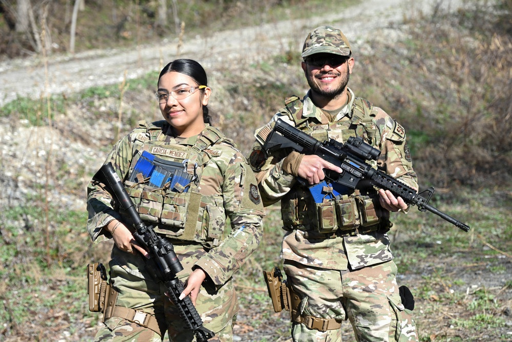 105th Base Defense Squadron Training