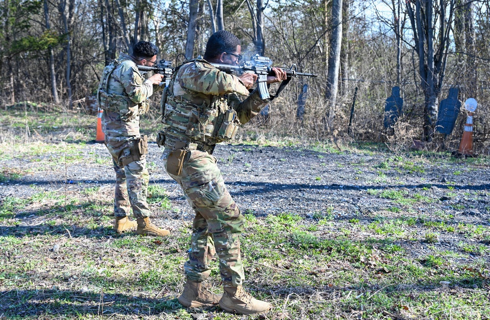 105th Base Defense Squadron Training