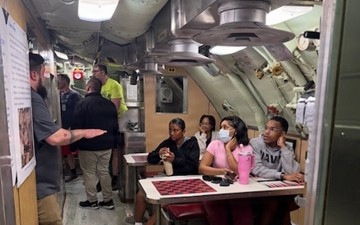 Navy Medicine Readiness and Training Unit (NMRTU) Portsmouth, New Hampshire Sailors Gain Fleet Perspective Through a Visit to The USS Albacore Museum