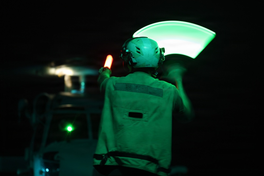 USS Thomas Hudner Conducts Flight Operations