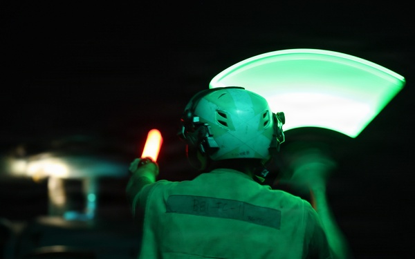 USS Thomas Hudner Conducts Flight Operations