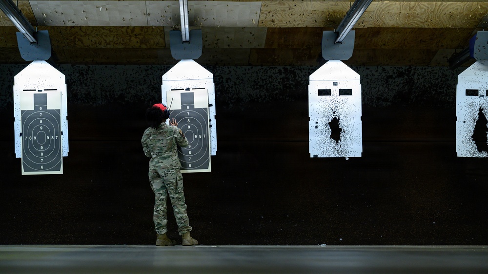 Police Week 26: Shooting competition tests Airmen's handgun skills