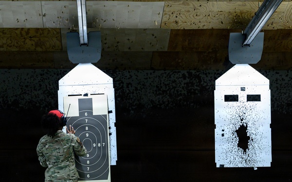 Police Week 26: Shooting competition tests Airmen's handgun skills