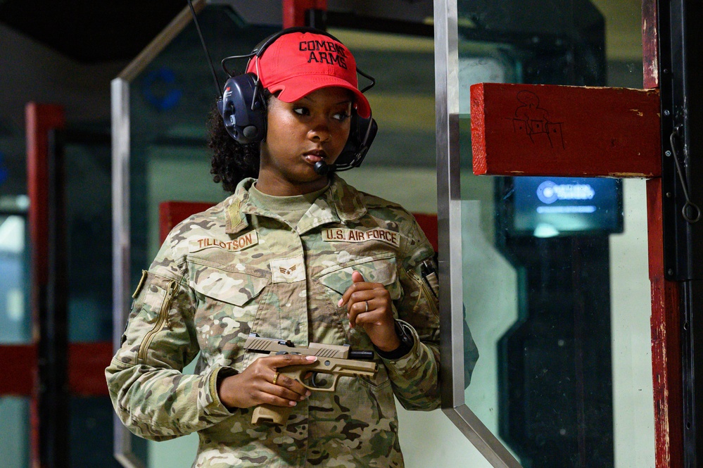 Police Week 26: Shooting competition tests Airmen's handgun skills