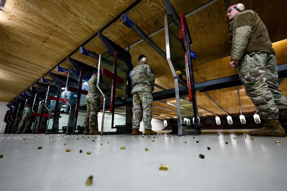 Police Week 26: Shooting competition tests Airmen's handgun skills