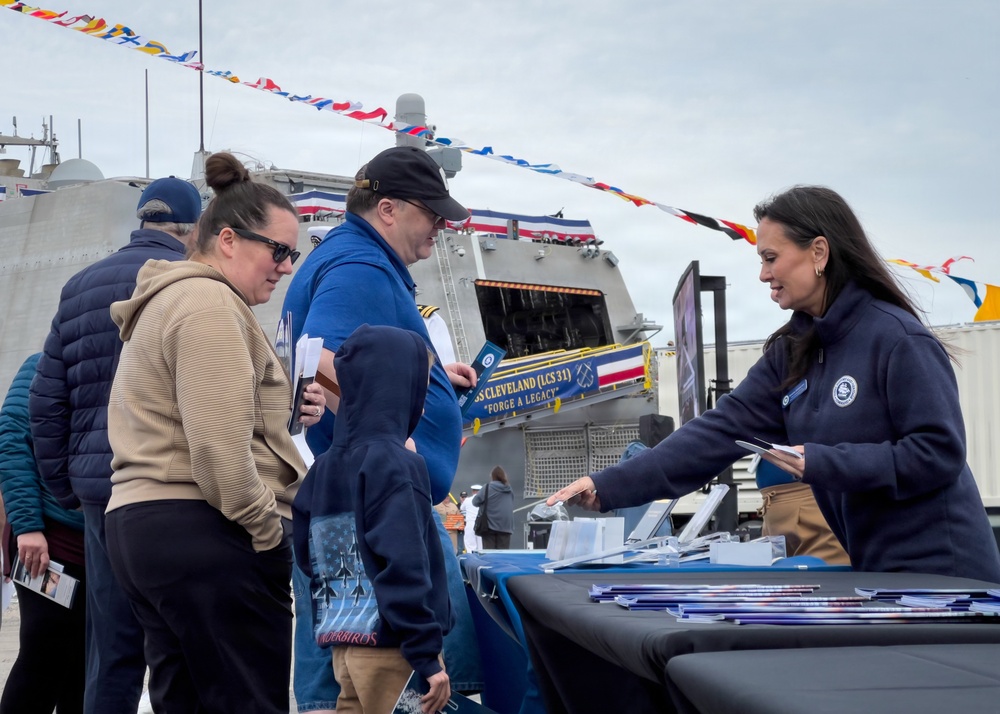 USS Cleveland (LCS 31) Commissioning Ceremony
