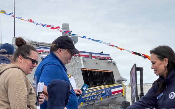 USS Cleveland (LCS 31) Commissioning Ceremony