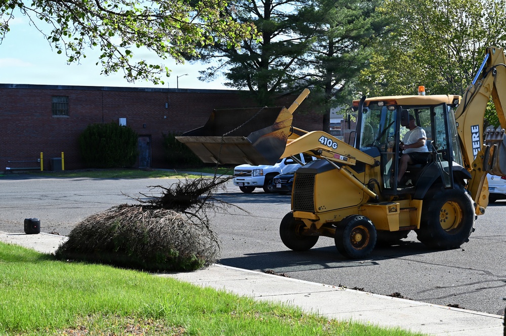 104th Fighter Wing takes time to clean up base