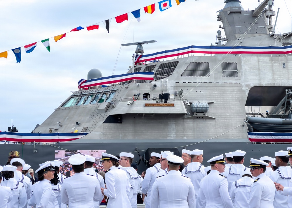USS Cleveland (LCS 31) Commissioning Ceremony