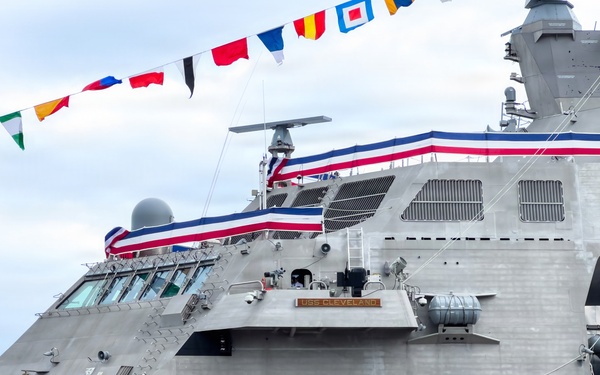 USS Cleveland (LCS 31) Commissioning Ceremony