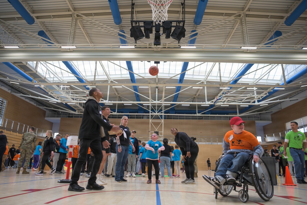 Spangdahlem Air Base volunteers welcome local students for 31st Special Children’s Day