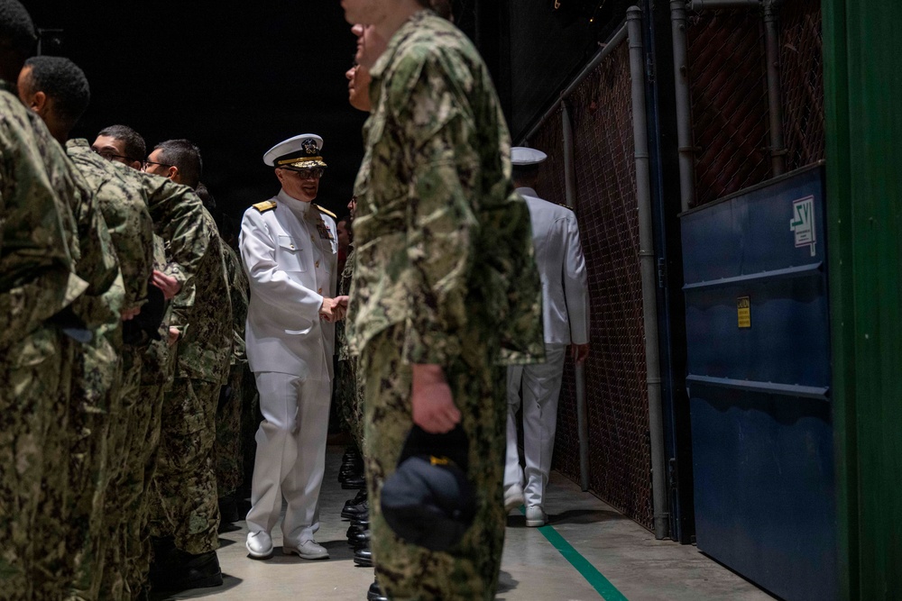 Recruit Training Command Capping Ceremony
