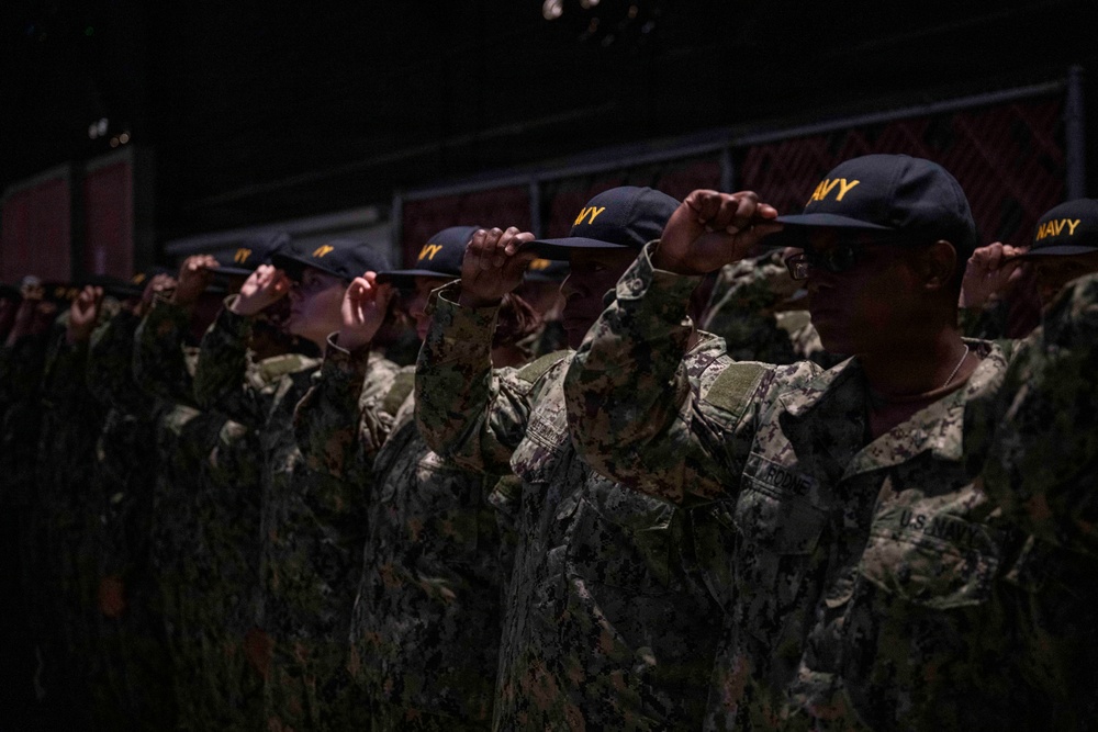 Recruit Training Command Capping Ceremony
