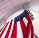U.S. Flags are Hung in the Memorial Amphitheater in Preparation for the 2026 National Memorial Day Observance