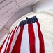 U.S. Flags are Hung in the Memorial Amphitheater in Preparation for the 2026 National Memorial Day Observance