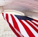 U.S. Flags are Hung in the Memorial Amphitheater in Preparation for the 2026 National Memorial Day Observance