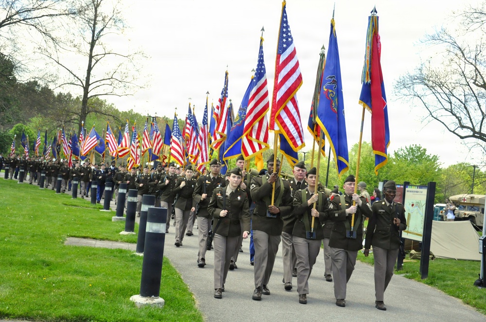 2026 28th ID memorial ceremony at Boalsburg