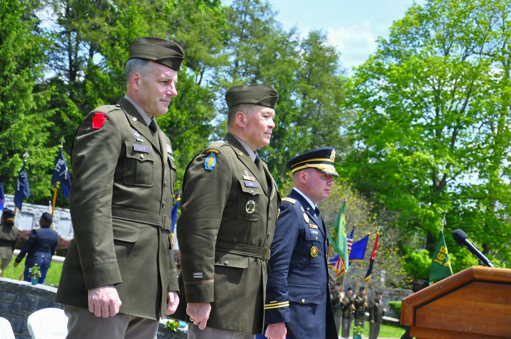 2026 28th ID memorial ceremony at Boalsburg