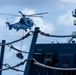 USS Milius Replenishment-at-Sea