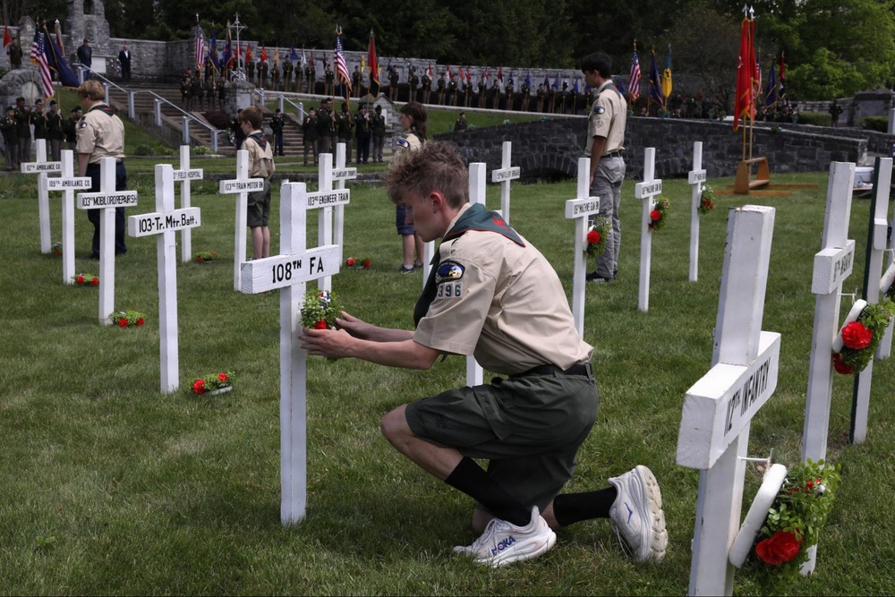 28th Infantry Division Honors Fallen in Boalsburg, PA