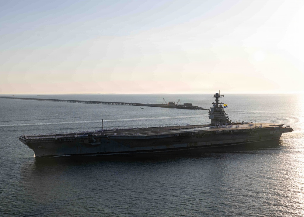 USS Gerald R. Ford Homecoming