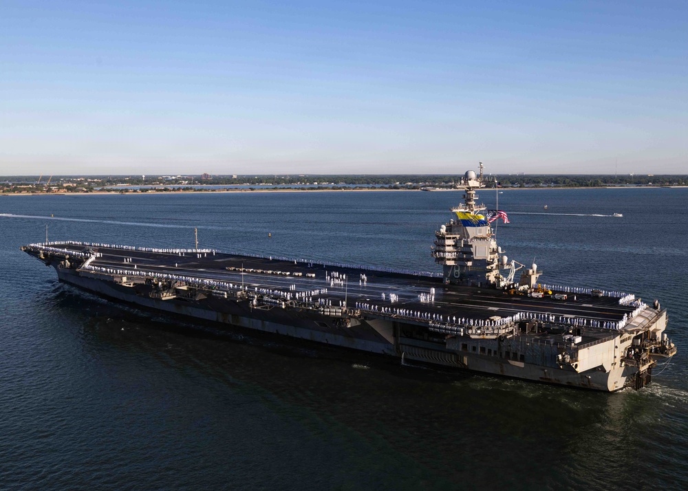 USS Gerald R. Ford Homecoming