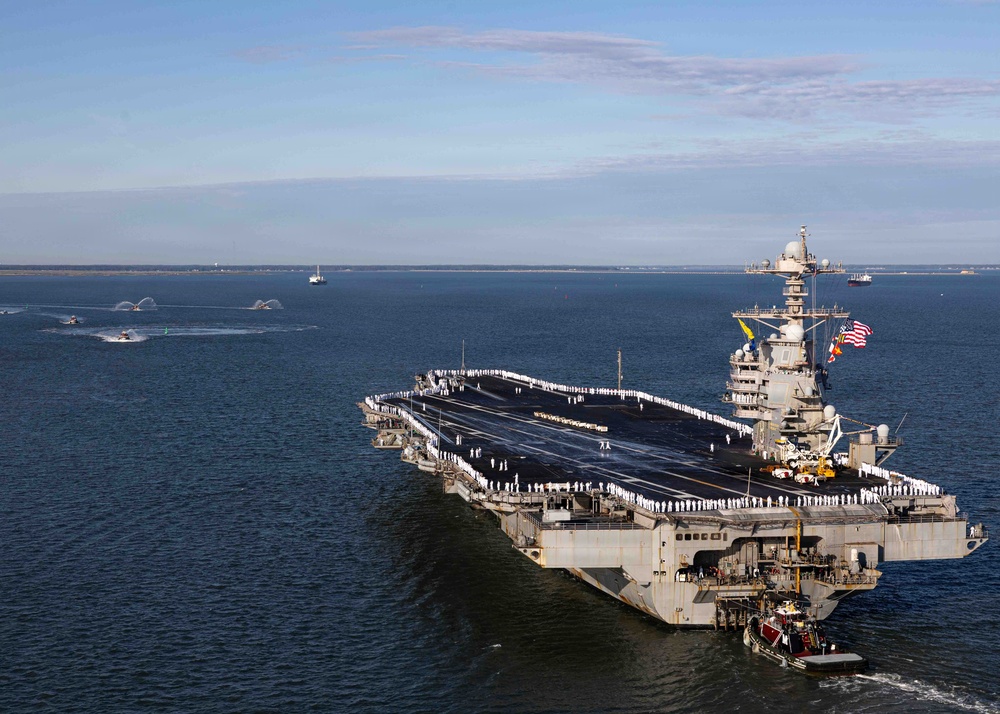 USS Gerald R. Ford Homecoming
