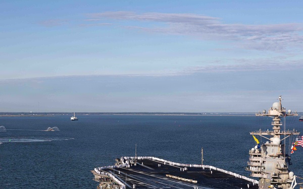 USS Gerald R. Ford Homecoming