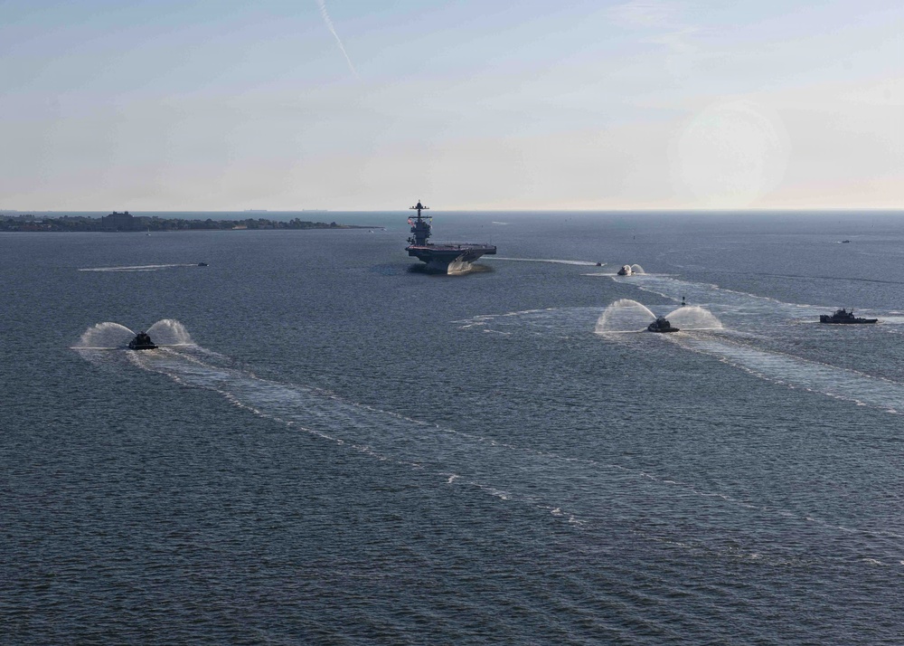USS Gerald R. Ford Homecoming