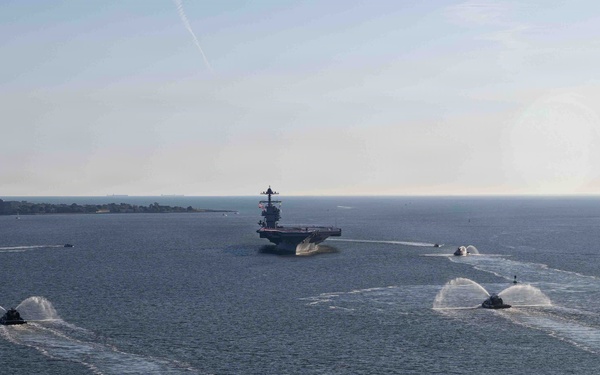 USS Gerald R. Ford Homecoming