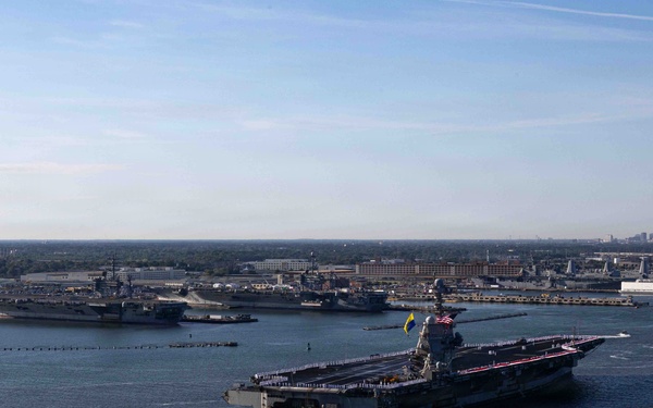 USS Gerald R. Ford Homecoming