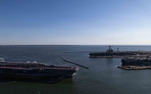 USS Gerald R. Ford Homecoming