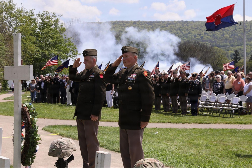 28th Infantry Division Honors Fallen in Boalsburg, PA